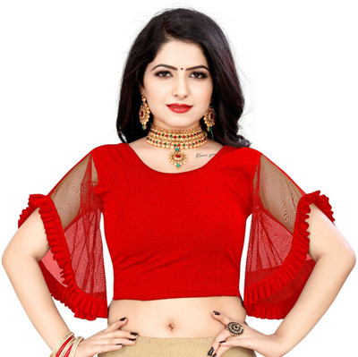 Prasenjit Collection Round Neck Women Blouse