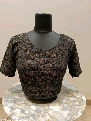 GROWMORE CREATION Round Neck Women Blouse