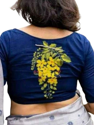 VILLAKSHI COLLECTIONS Boat Neck Women Blouse