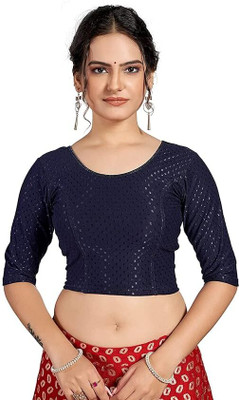 sanket synthetics Round Neck Women Blouse