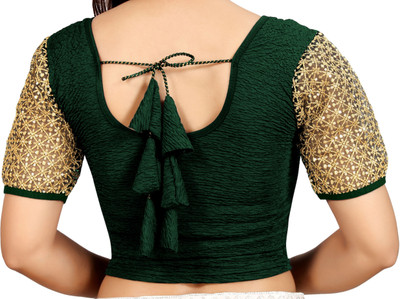 ZINGTROVE Round Neck Women Blouse