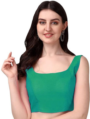 Kaushiktextiles Round Neck Women Blouse