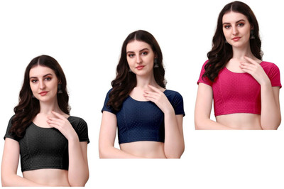 Krishna Enterprise Round Neck Women Blouse