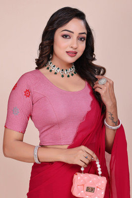 RAMANYA Round Neck Women Blouse