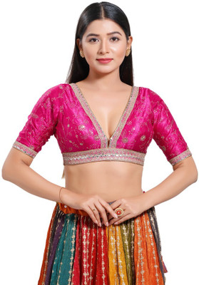 Vamas-The Designer Blouses V-Neck Women Blouse
