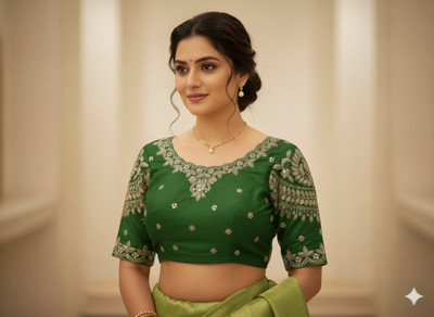 Shiv Traders Round Neck Women Blouse