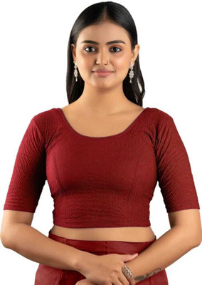 PT PRIYANKA TEXTILES U-Neck Women Blouse
