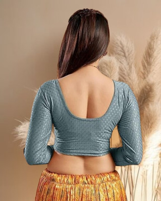 PRIYANKA TEXTILES Round Neck Women Blouse