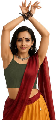 THE BLAZZE Round Neck Women Blouse