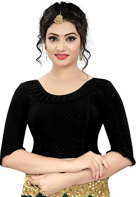 VedikaApparels U-Neck Women Blouse