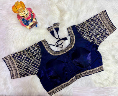 vaishnavi creation Round Neck Women Blouse