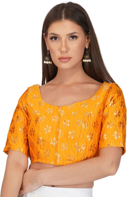 Fressia Fabrics U-Neck Women Blouse
