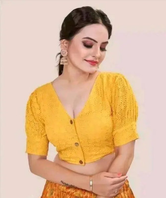 Sathi Creation V-Neck Women Blouse