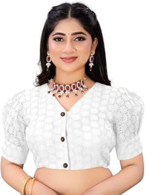 Kiran Fashion House V-Neck Women Blouse