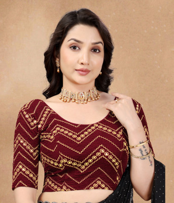 FUSIONPERK Round Neck Women Blouse