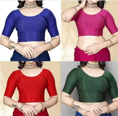 Shri Ji Trader Round Neck Women Blouse