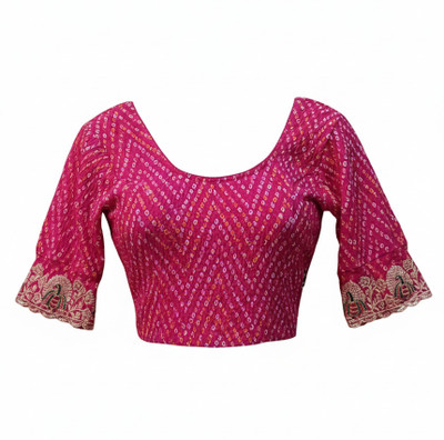 Ashu matching Round Neck Women Blouse