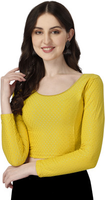 BADGERW INSOME Round Neck Women Blouse