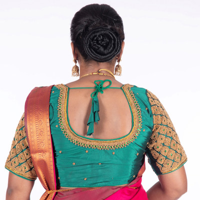 A to Z Studio Round Neck Women Blouse