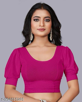 SCUBE DESIGNS Round Neck Women Blouse