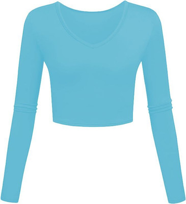 THE BLAZZE Round Neck Women Blouse