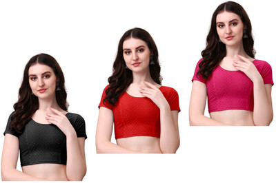 Krishna Enterprise Round Neck Women Blouse