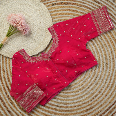 Niraj creation U-Neck Women Blouse