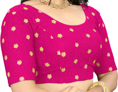 JOYFELLA Round Neck Women Blouse