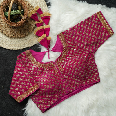 Niraj creation U-Neck Women Blouse