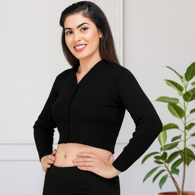 LITHISA V-Neck Women Blouse
