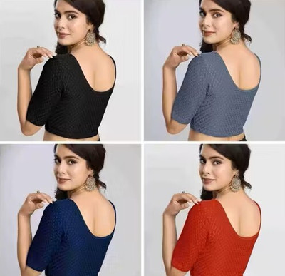 DRAPDESIGN U-Neck Women Blouse