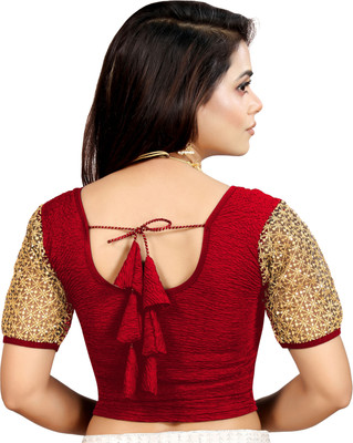 ZINGTROVE Round Neck Women Blouse