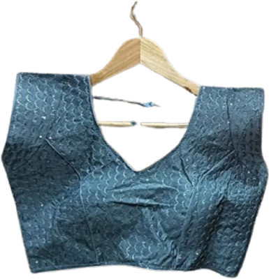 Kaushiktextiles Round Neck Women Blouse