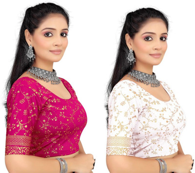 ANUPRIT CREATION U-Neck Women Blouse
