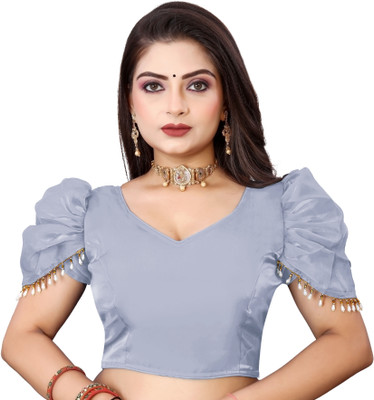 Clipetzo Sweetheart Neck Women Blouse