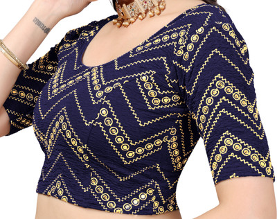 FUSIONPERK Round Neck Women Blouse