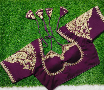 Sathi Creation Sweetheart Neck Women Blouse