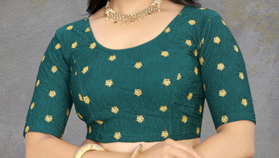 JOYFELLA Round Neck Women Blouse