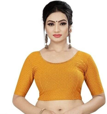 sanket synthetics Round Neck Women Blouse