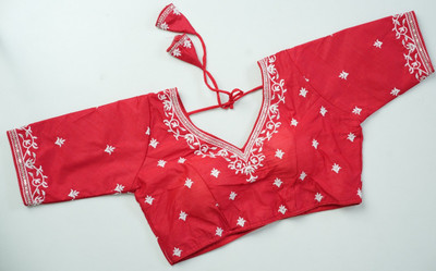 Niraj Creations V-Neck Women Blouse