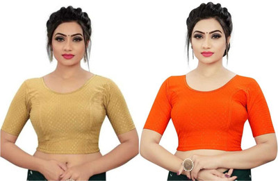 PRIYANKA TEXTILES Round Neck Women Blouse