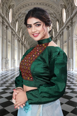 Jiyya fashion Band collar Women Blouse