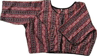 PRIYOM HANDICRAFT Boat Neck Women Blouse