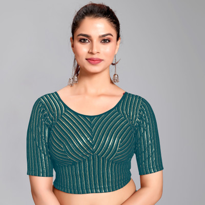 DRESQUE STORE Round Neck Women Blouse