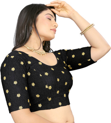 JOYFELLA Round Neck Women Blouse