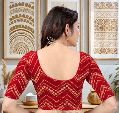 FUSIONPERK Round Neck Women Blouse