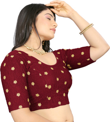 JOYFELLA Round Neck Women Blouse