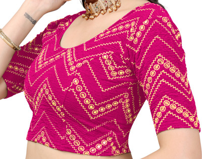 FUSIONPERK Round Neck Women Blouse