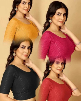 VILEN Round Neck Women Blouse