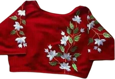 PRIYOM HANDICRAFT Boat Neck Women Blouse